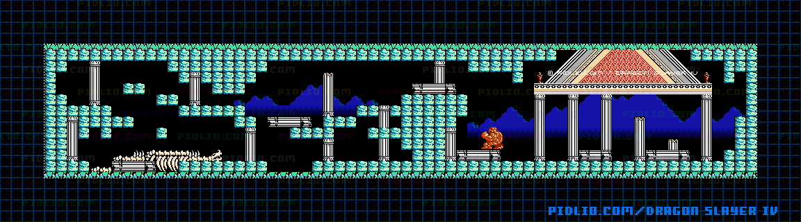ロックガイアのマップ画像 / ドラゴンスレイヤー4 攻略 ─ pidlio.com